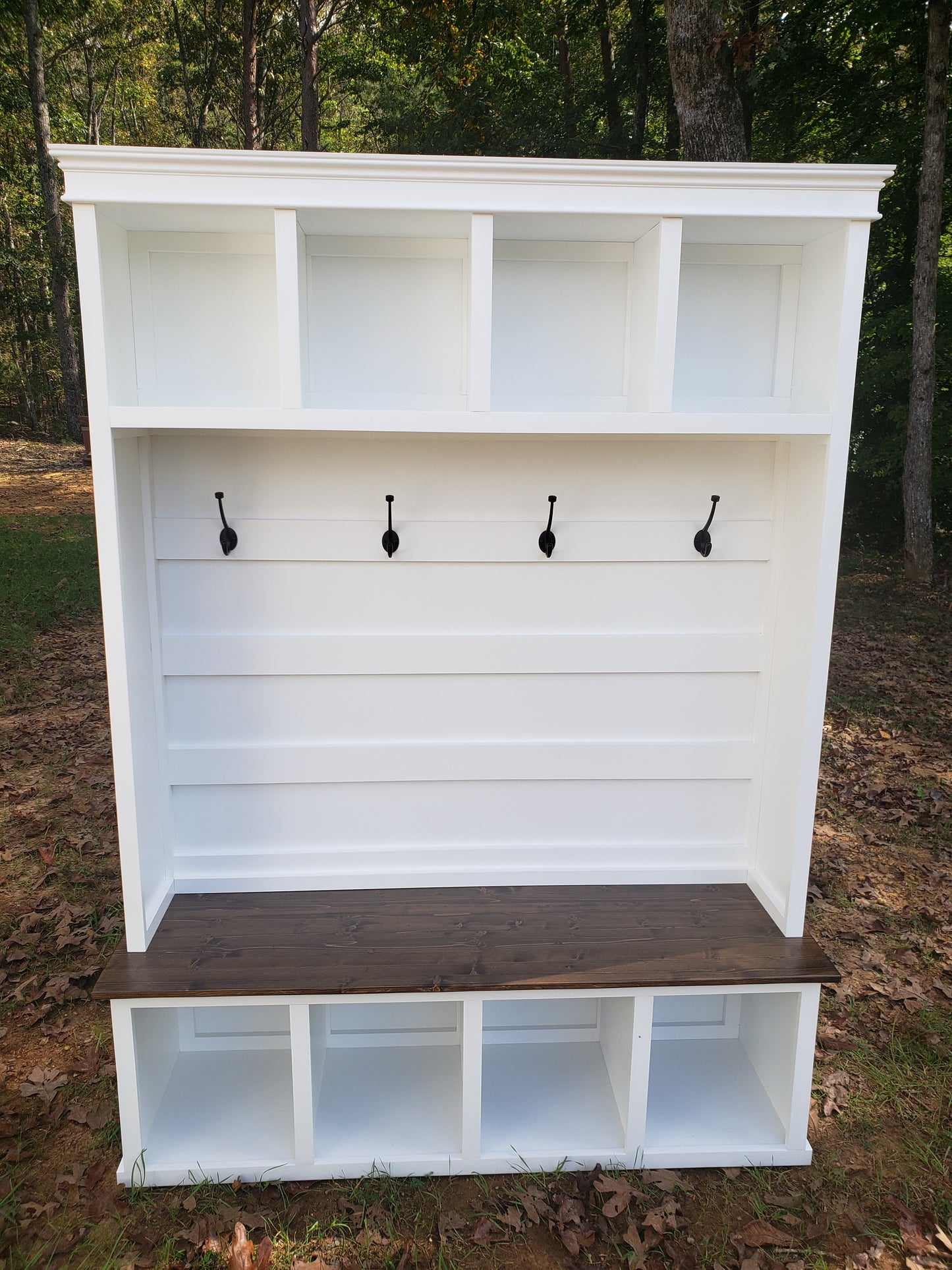 Halltree Mudroom Locker Storage Bench Custom Made Handcrafted