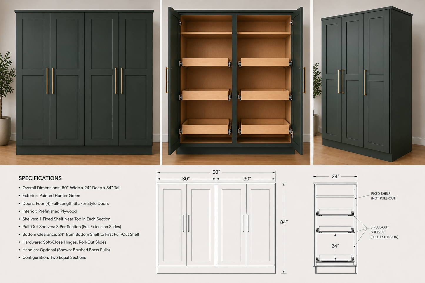 Custom Pantry Completion